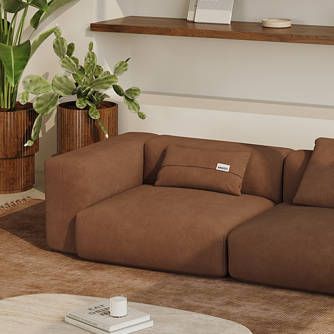 MOMO SET 6 - CORDUROY COCOA BROWN