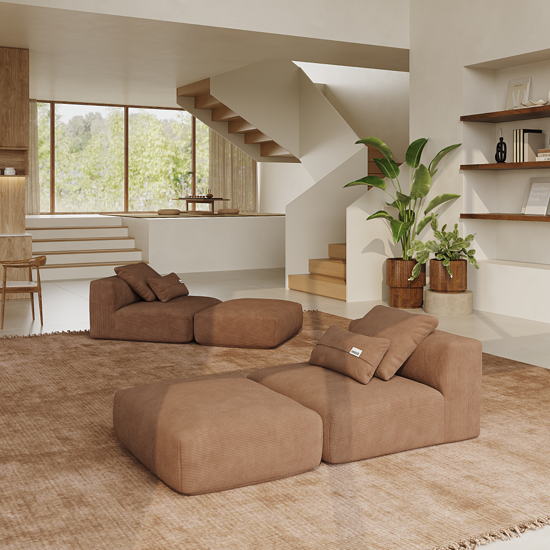 MOMO SET 7 - CORDUROY COCOA BROWN