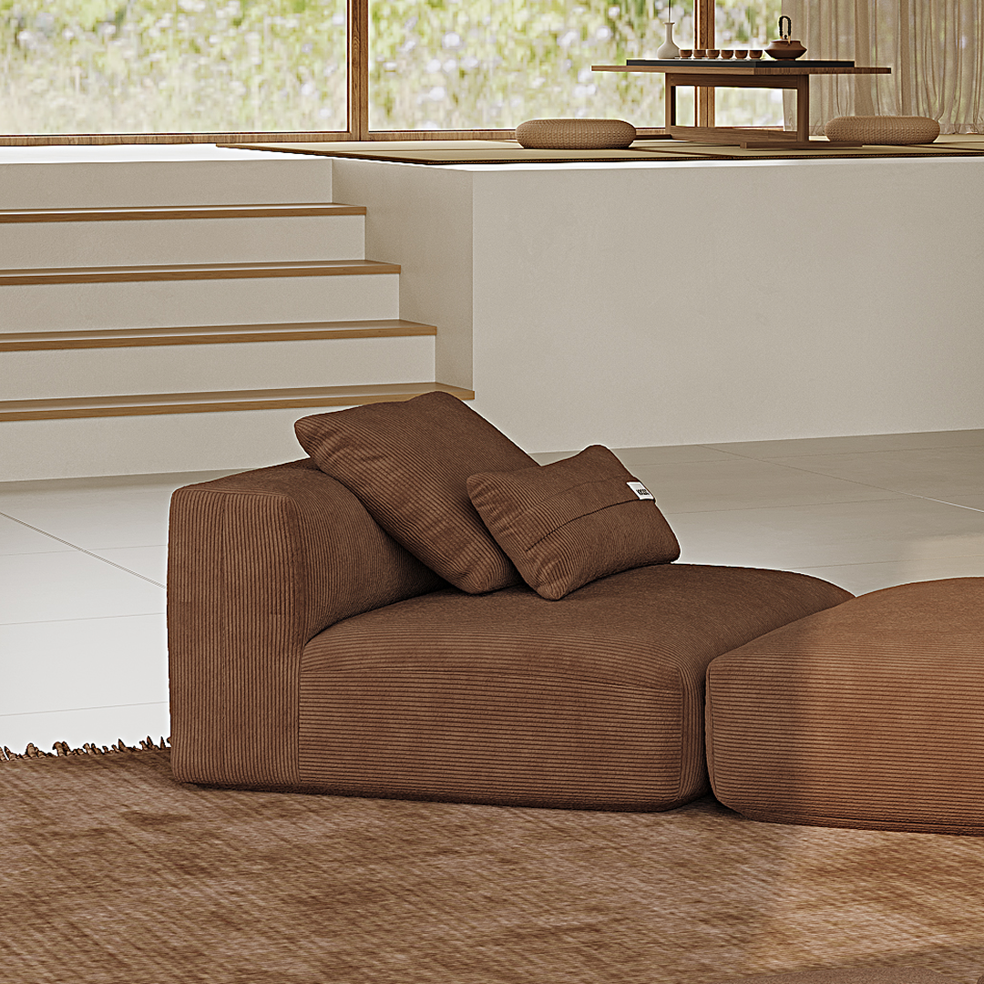 MOMO SET 7 - CORDUROY COCOA BROWN