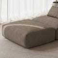 MOMO OTTOMAN - CORDUROY STONE TAUPE