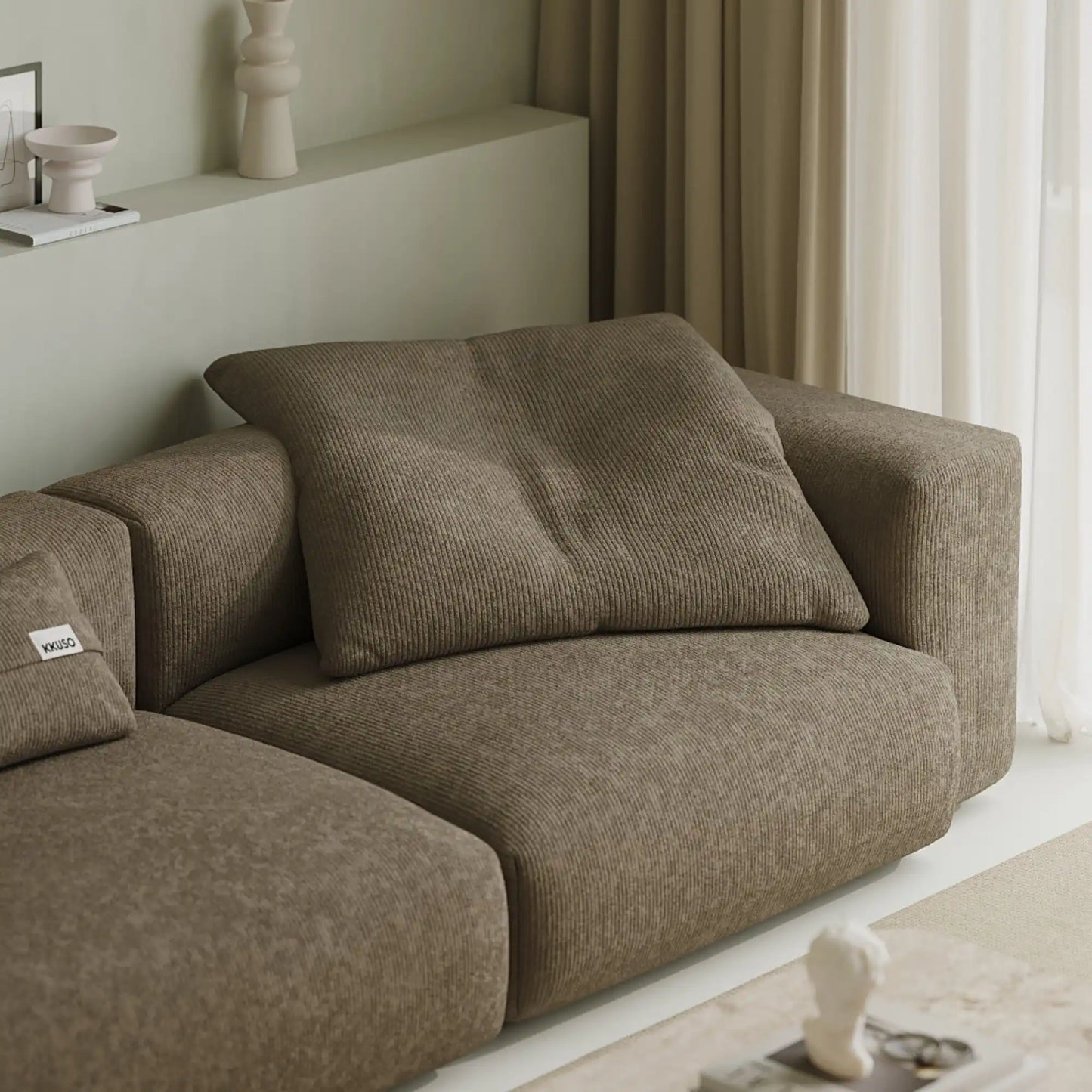 MOMO SET 5 - CORDUROY STONE TAUPE