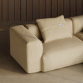 MOMO CORNER RIGHT - CORDUROY SOFT SAND