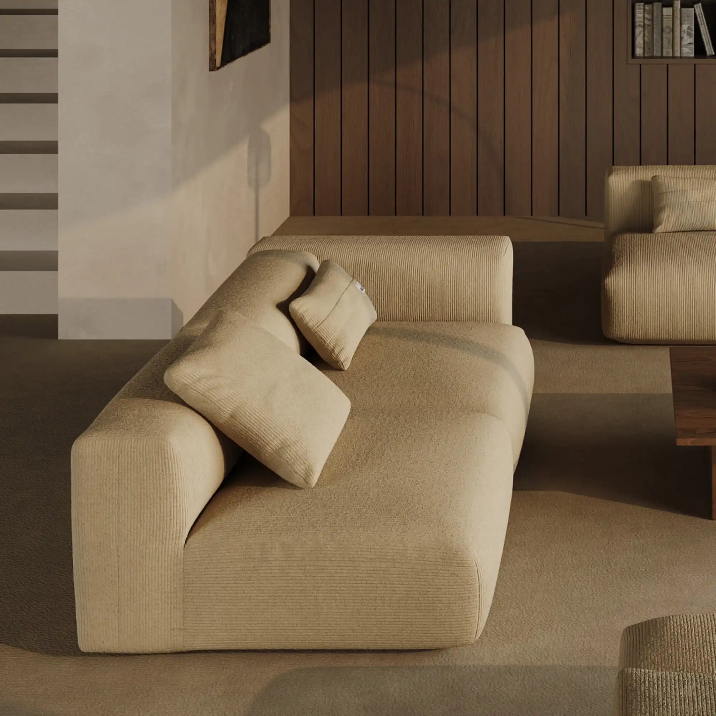 MOMO SET 3 - CORDUROY SOFT SAND