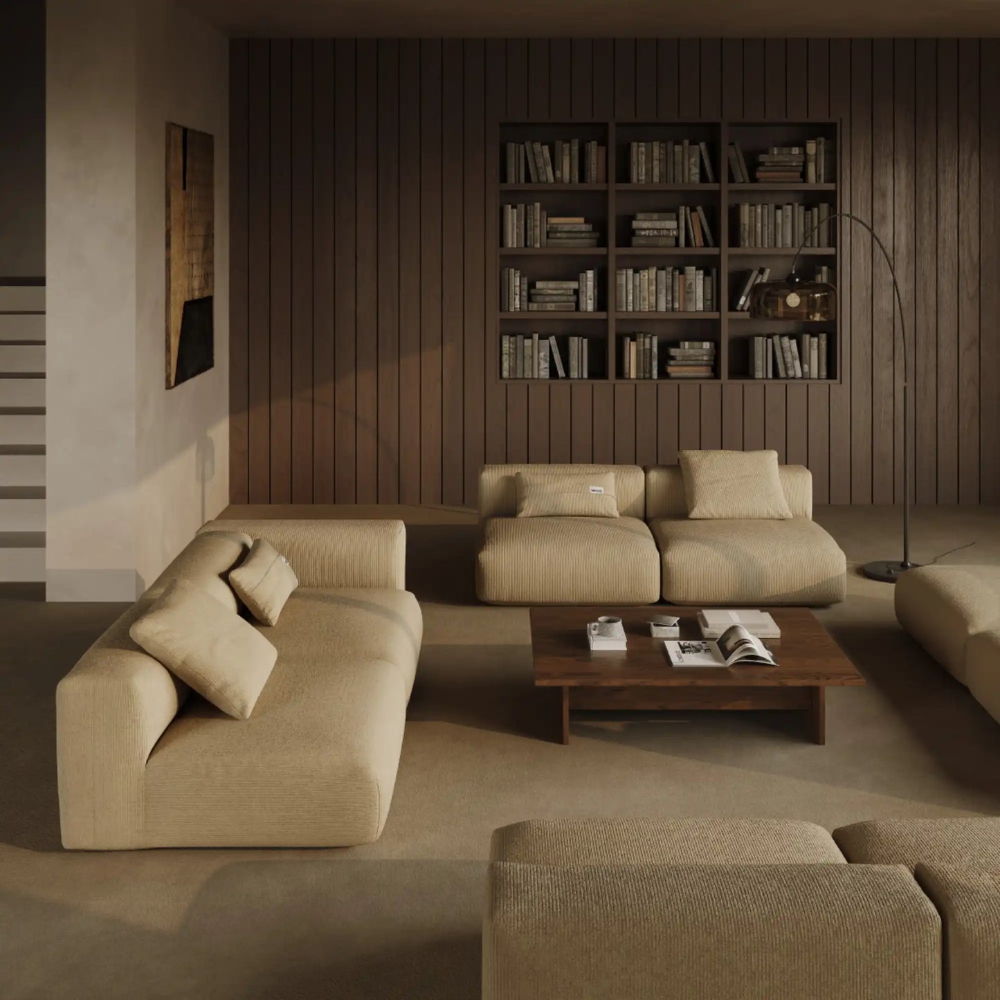 MOMO SET 3 - CORDUROY SOFT SAND