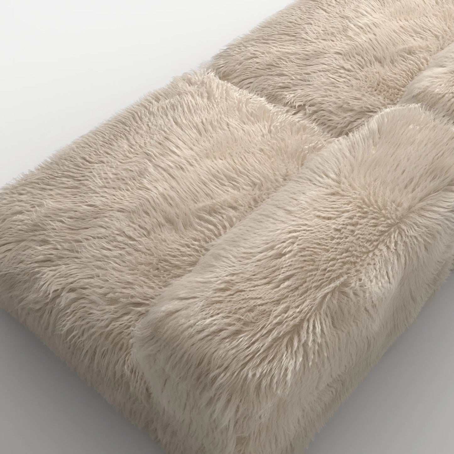 MOMO SET 6 - FAUX FUR CAFE CREME