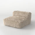MOMO LOUNGER - FAUX FUR CAFE CREME