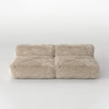 MOMO SET 3 - FAUX FUR CAFE CREME