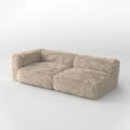 MOMO SET 4 - FAUX FUR CAFE CREME