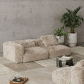 MOMO SET 4 - FAUX FUR CAFE CREME