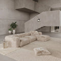MOMO SET 6 - FAUX FUR CAFE CREME