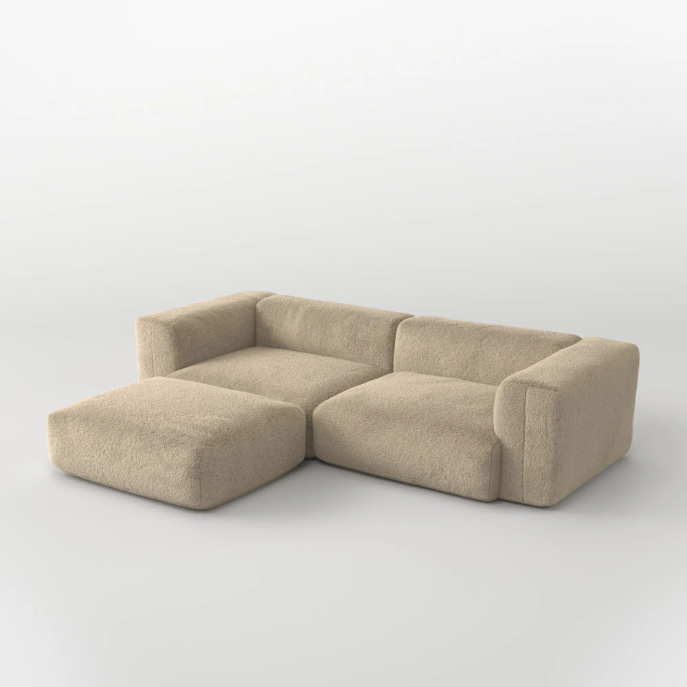MOMO MODULAR SOFA SET 2 - SOFT FUR