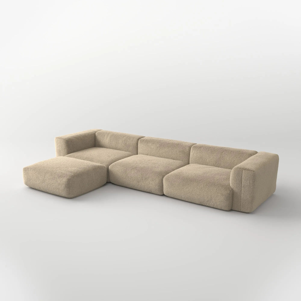 MOMO MODULAR SOFA SET 6 - SOFT FUR