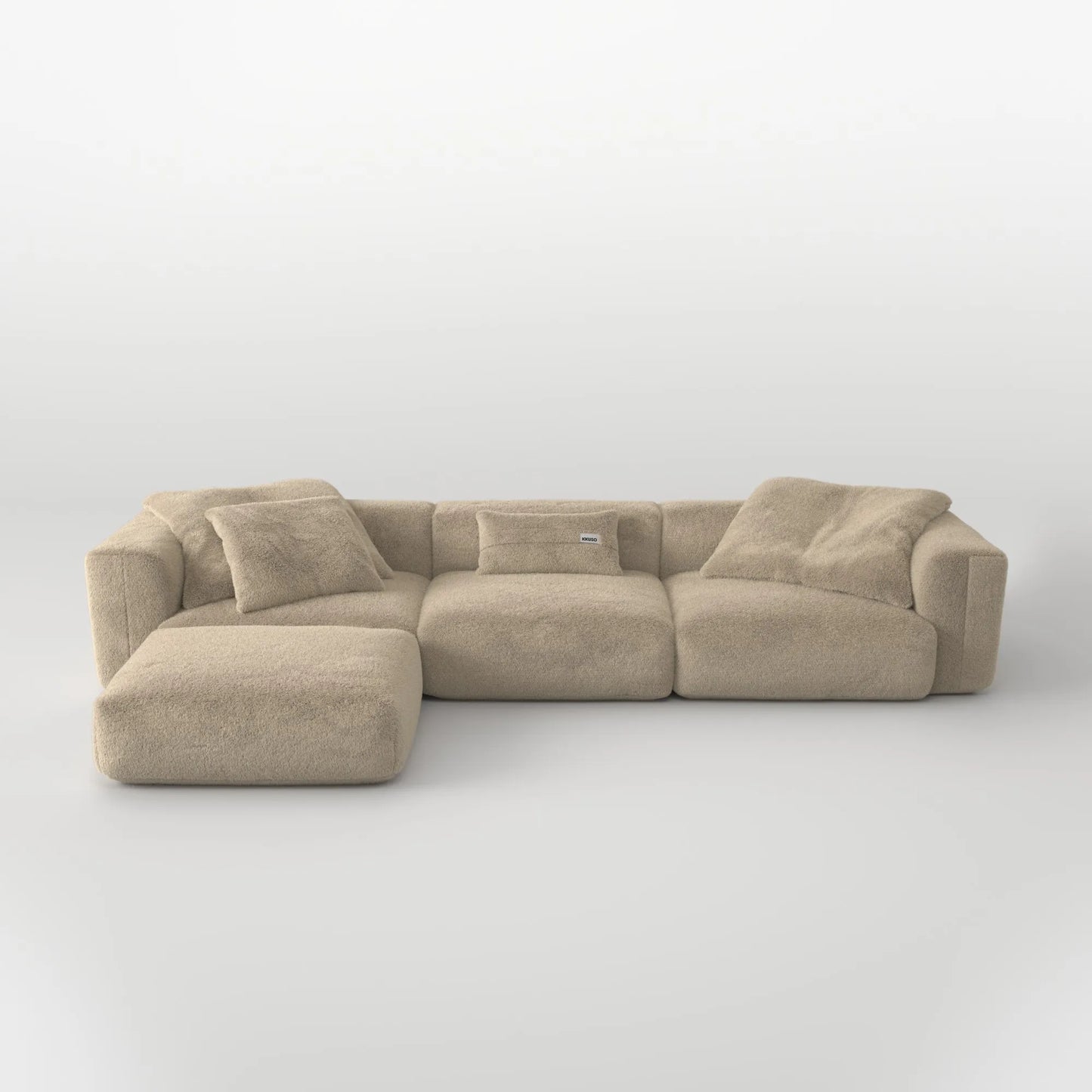 MOMO MODULAR SOFA SET 6 - SOFT FUR