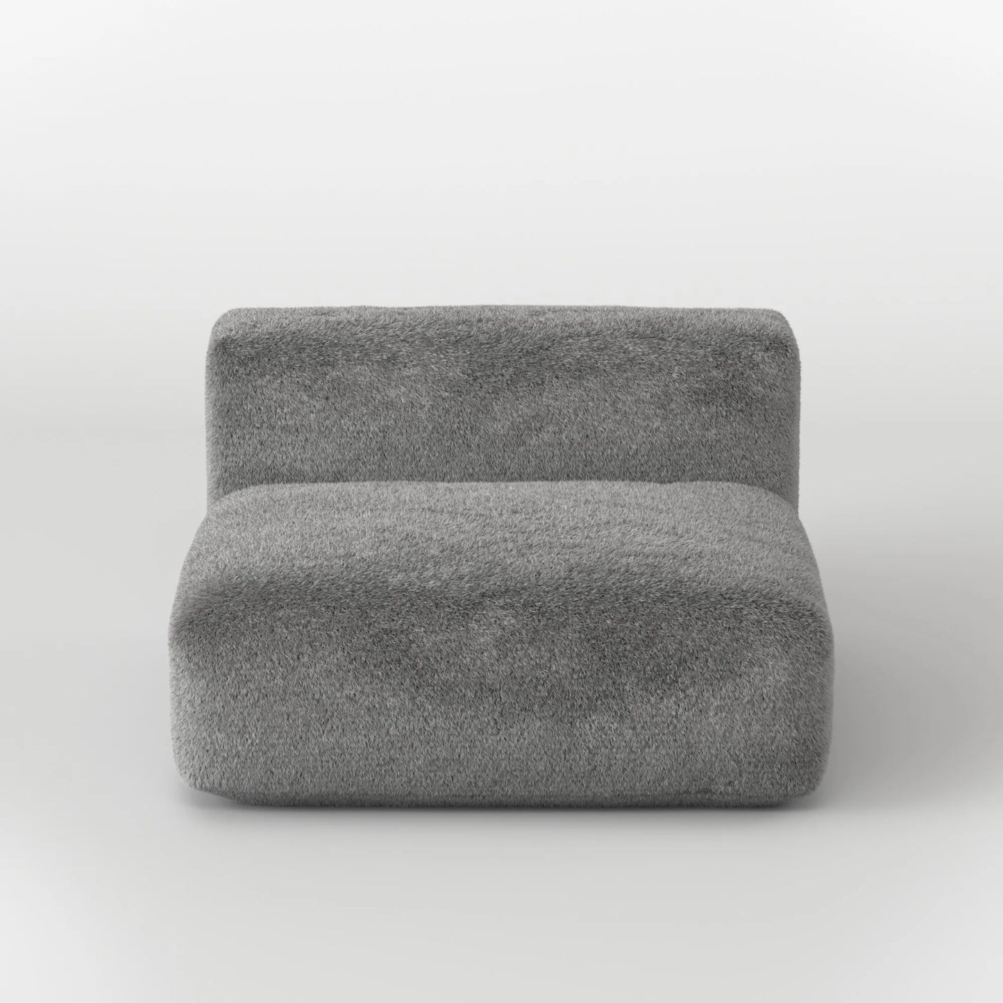 MOMO MODULAR SOFA LOUNGER - SOFT FUR