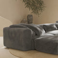MOMO SET 6 - SOFT FUR STONE GREY