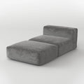 MOMO SET 7 - SOFT FUR STONE GREY