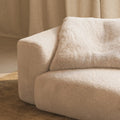 MOMO CORNER RIGHT - SOFT FUR IVORY CLOUD