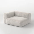 MOMO CORNER RIGHT - SOFT FUR IVORY CLOUD