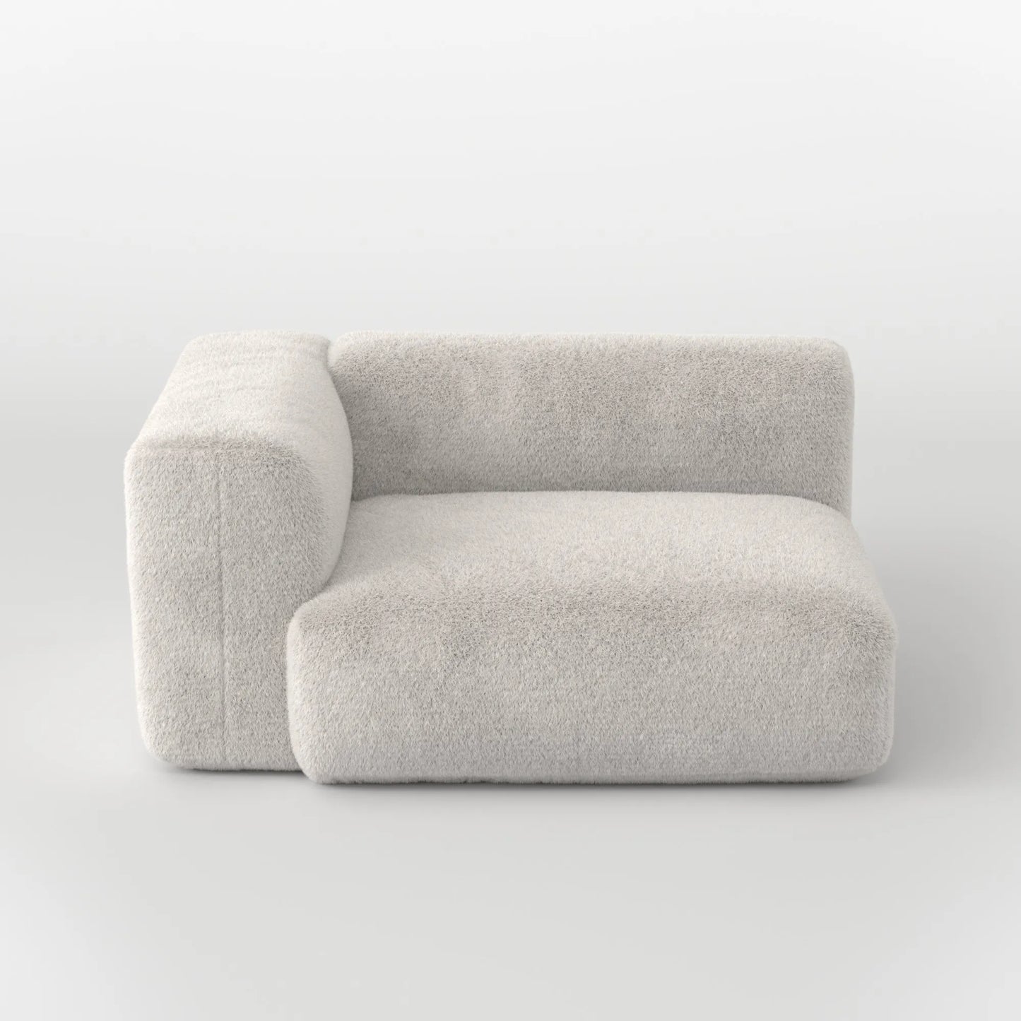 MOMO MODULAR SOFA CORNER RIGHT - SOFT FUR