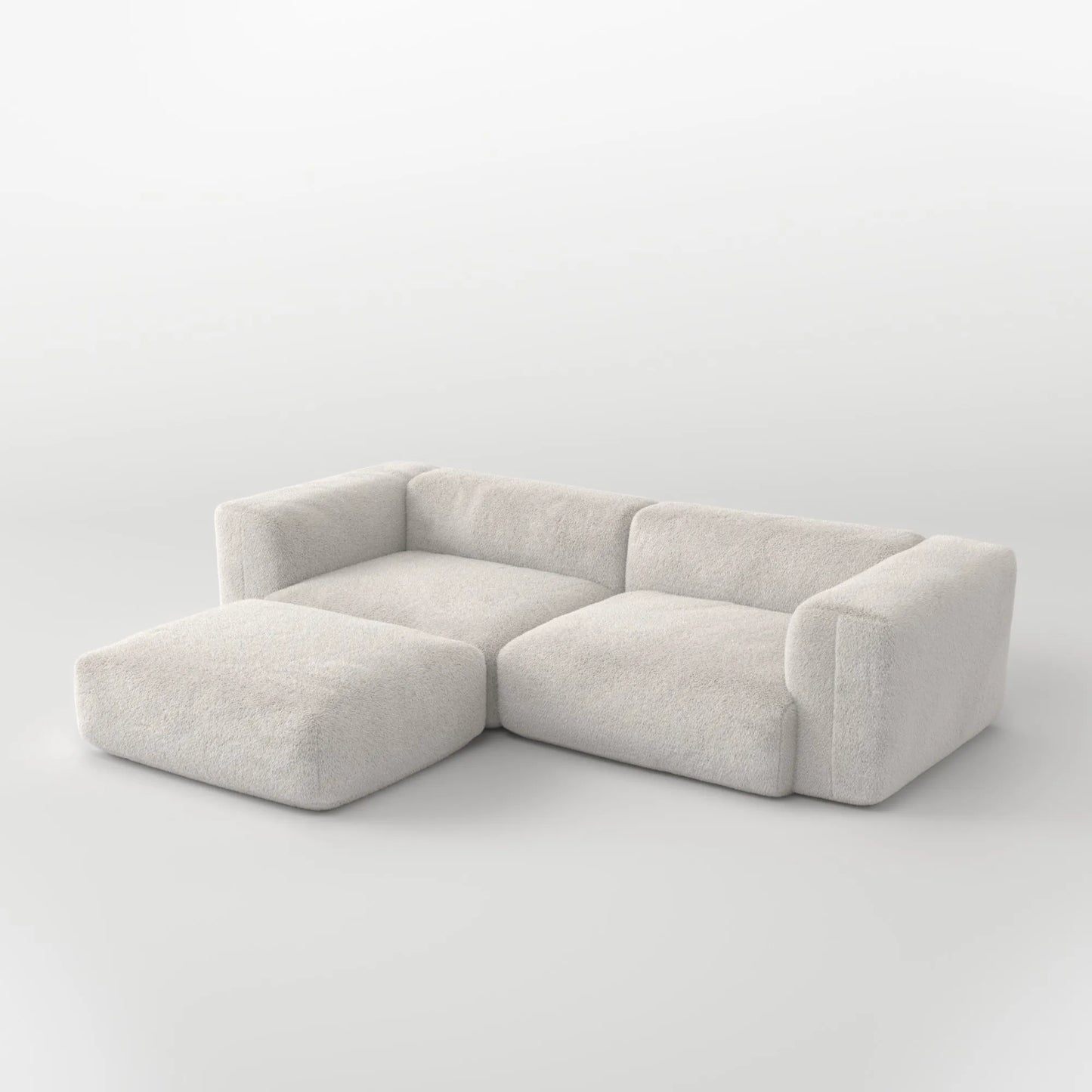 MOMO MODULAR SOFA SET 2 - SOFT FUR