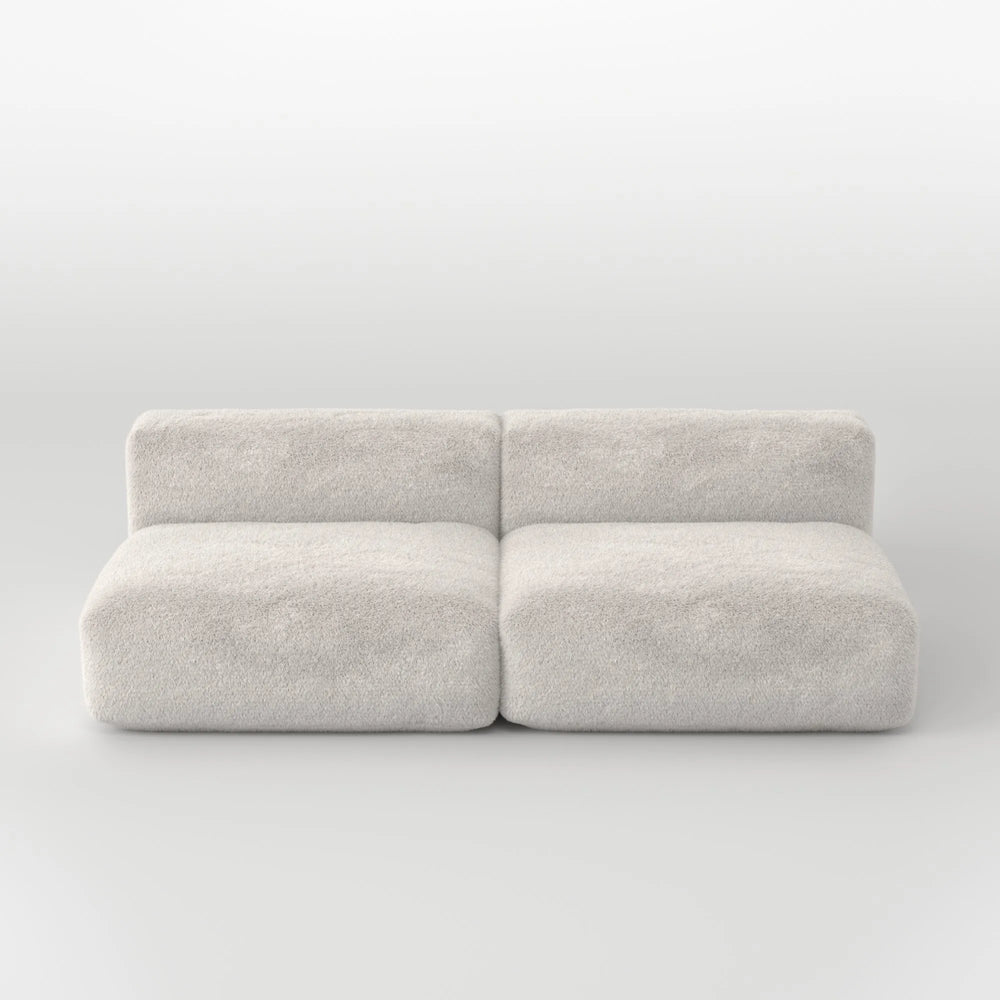 MOMO SET 3 - SOFT FUR IVORY CLOUD
