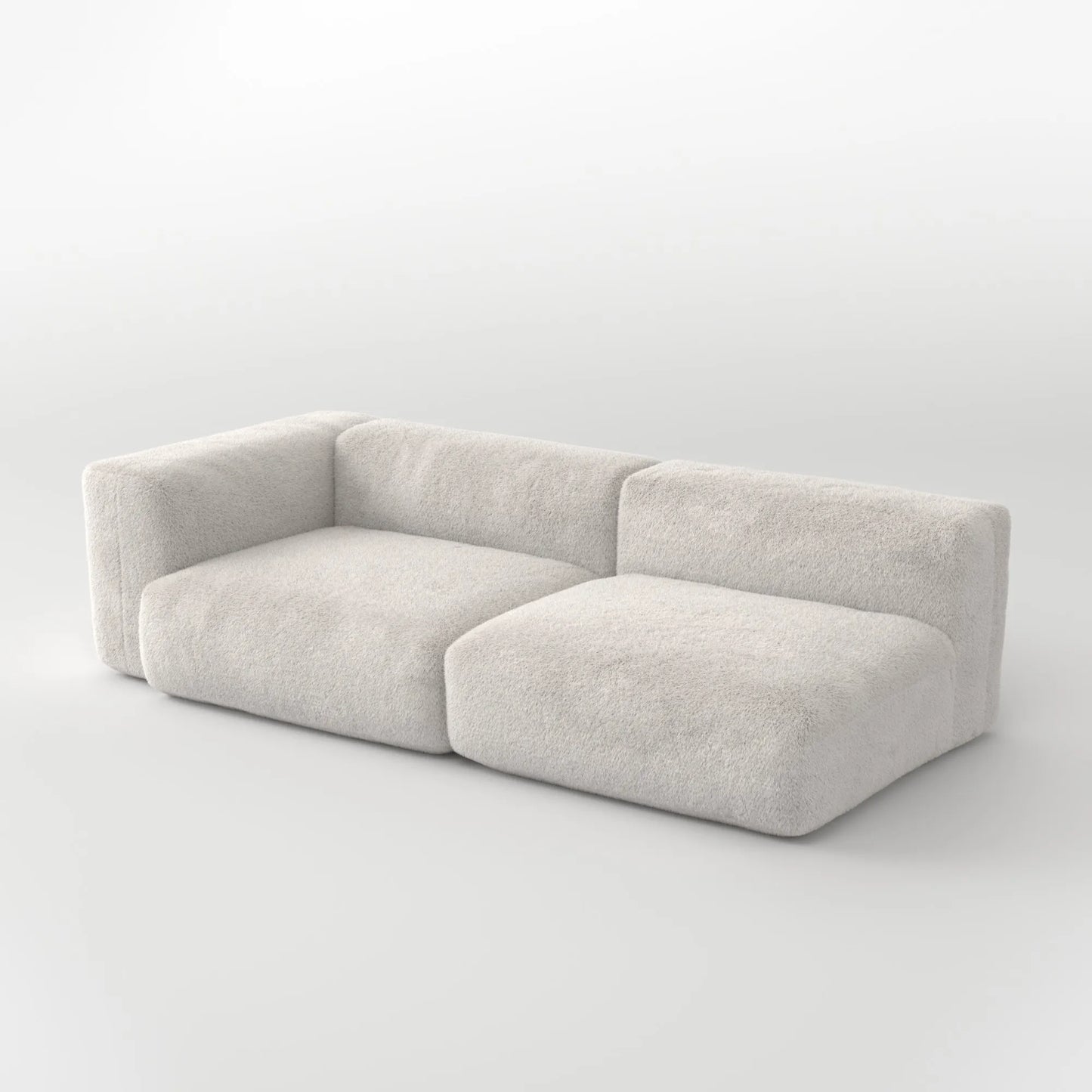 MOMO MODULAR SOFA SET 4 - SOFT FUR
