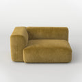 MOMO CORNER RIGHT - SOFT FUR GOLDEN MOSS