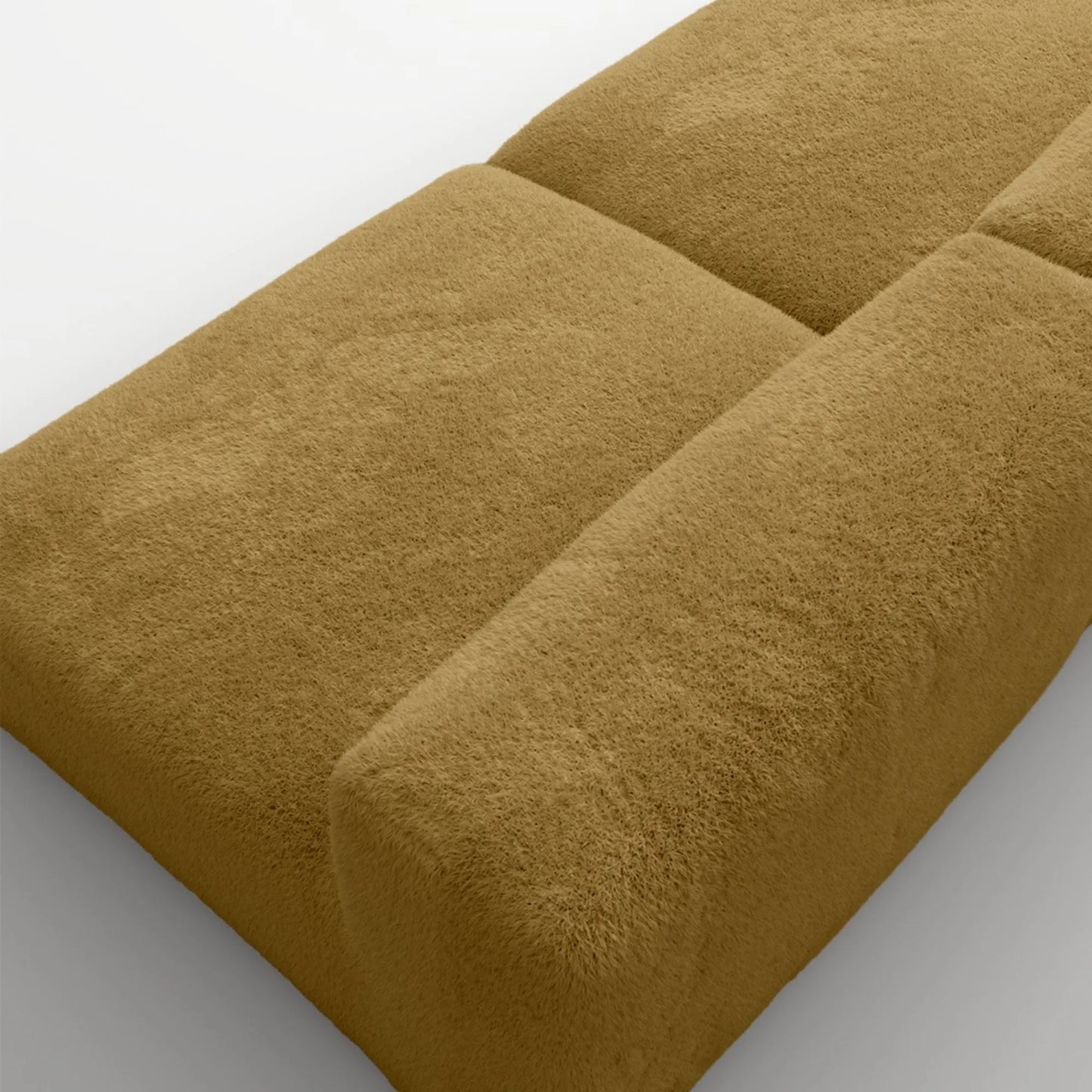 MOMO  SET 6 - SOFT FUR GOLDEN MOSS