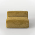 MOMO LOUNGER - SOFT FUR GOLDEN MOSS