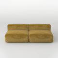 MOMO SET 3 - SOFT FUR GOLDEN MOSS