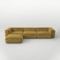 MOMO  SET 6 - SOFT FUR GOLDEN MOSS