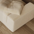 MOMO CORNER RIGHT - TEDDY FLEECE BEIGE