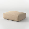 MOMO OTTOMAN - TEDDY FLEECE BEIGE