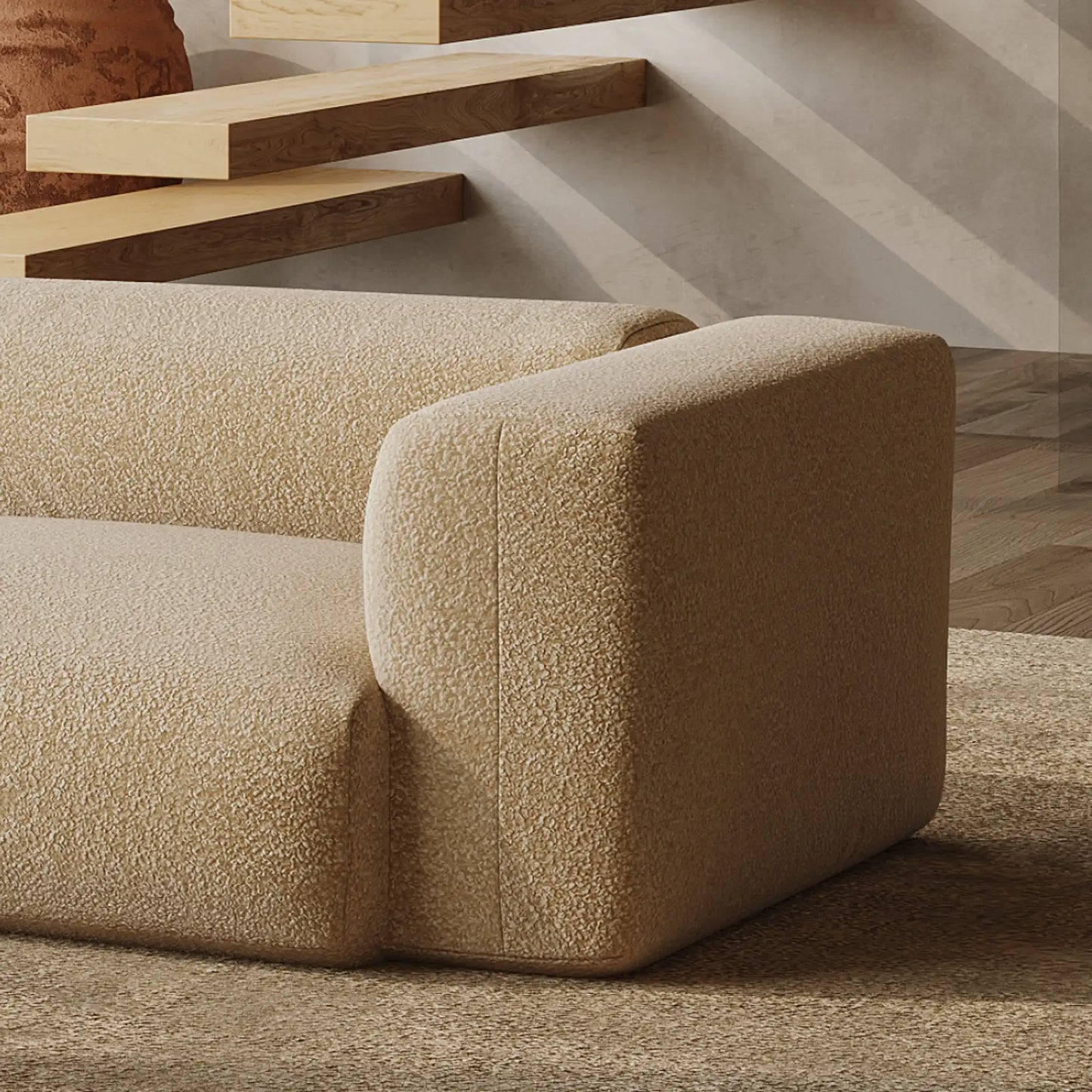 MOMO SET 1 - TEDDY FLEECE BEIGE