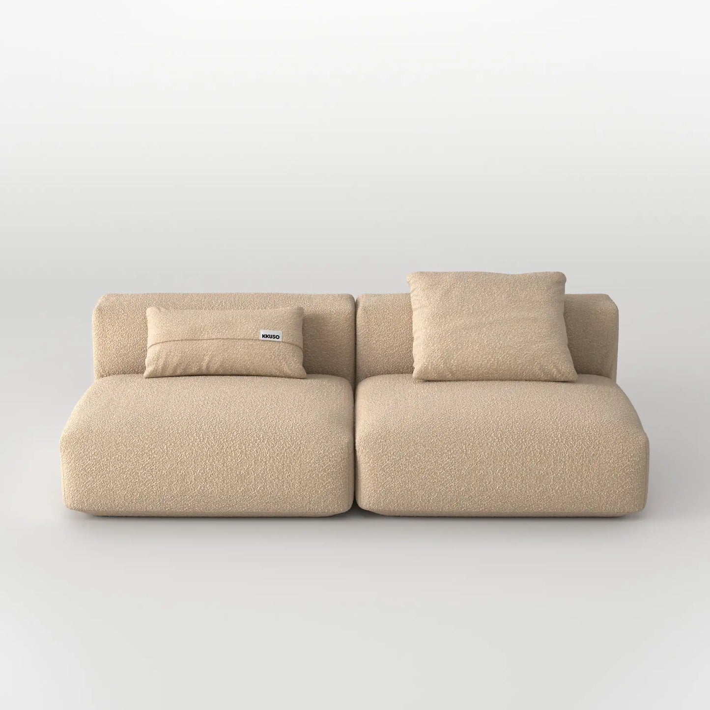 MOMO SET 3 - TEDDY FLEECE BEIGE