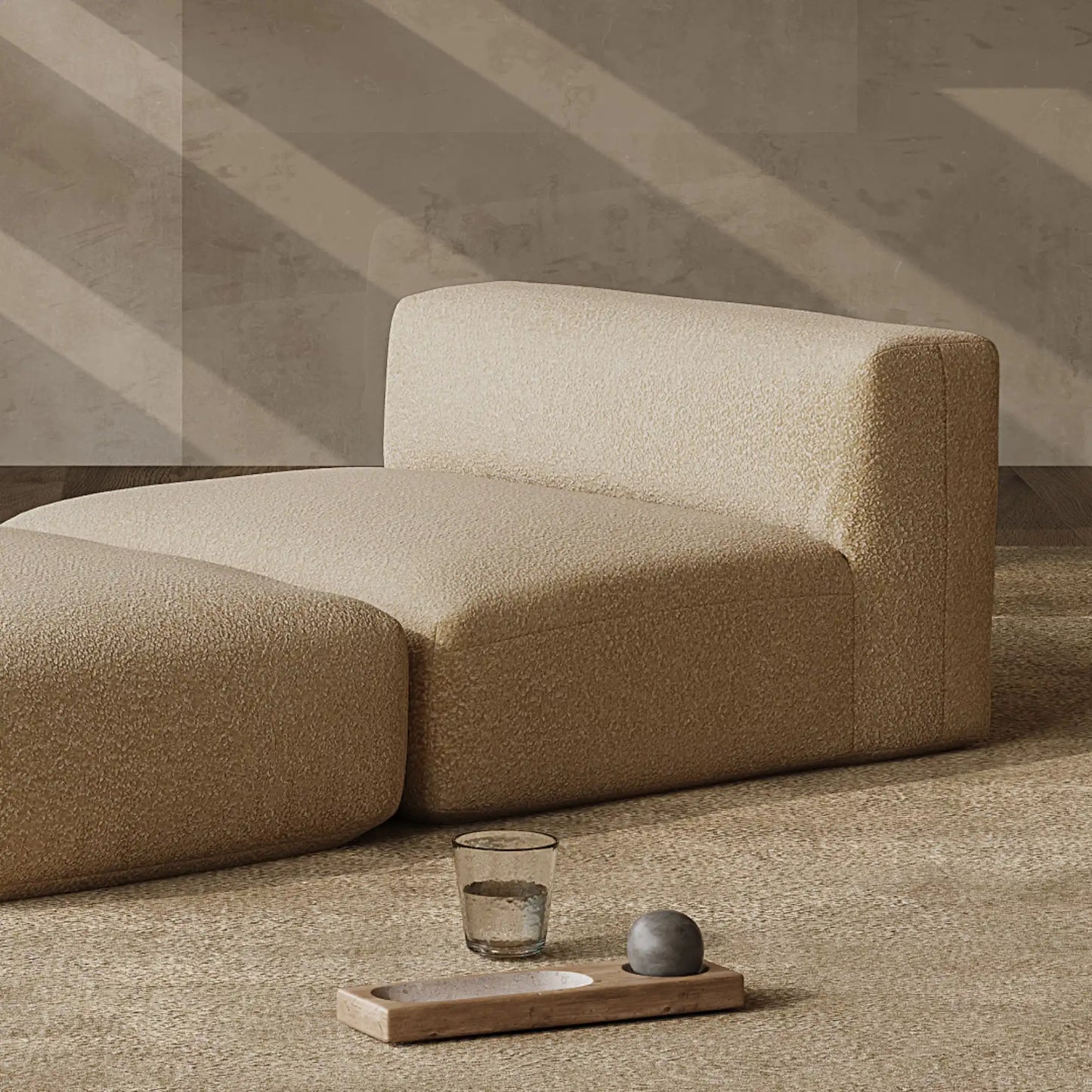 MOMO SET 7 - TEDDY FLEECE BEIGE