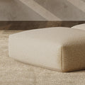 MOMO OTTOMAN - TEDDY FLEECE BEIGE