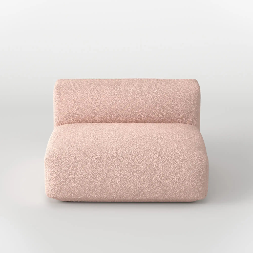 MOMO LOUNGER - TEDDY FLEECE BLUSH