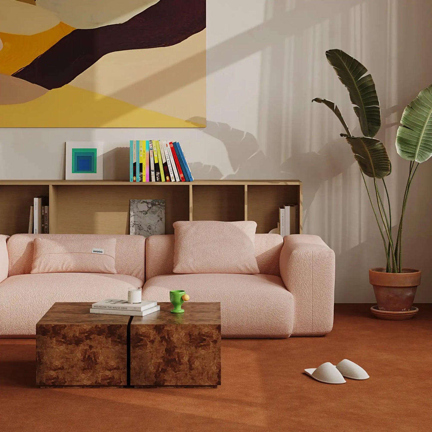 MOMO SET 1 - TEDDY FLEECE BLUSH