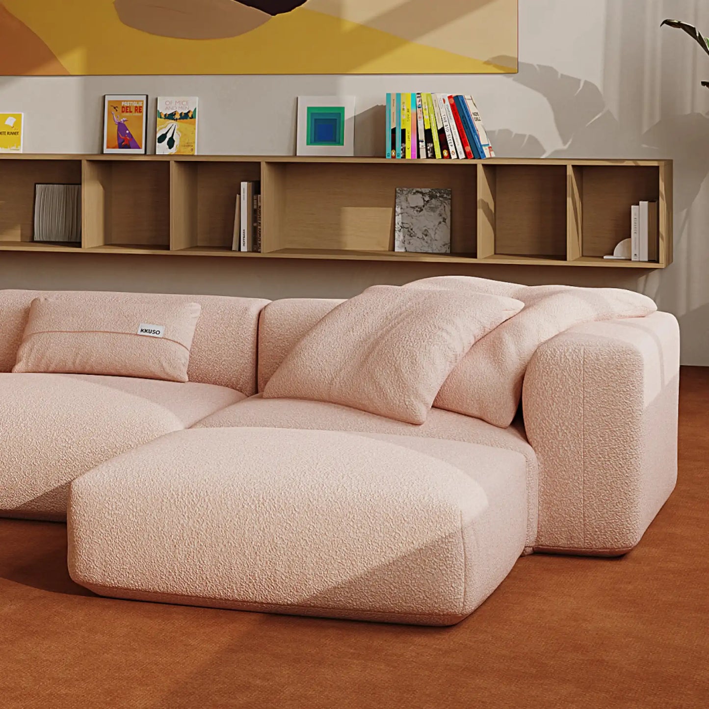 MOMO SET 2 - TEDDY FLEECE BLUSH