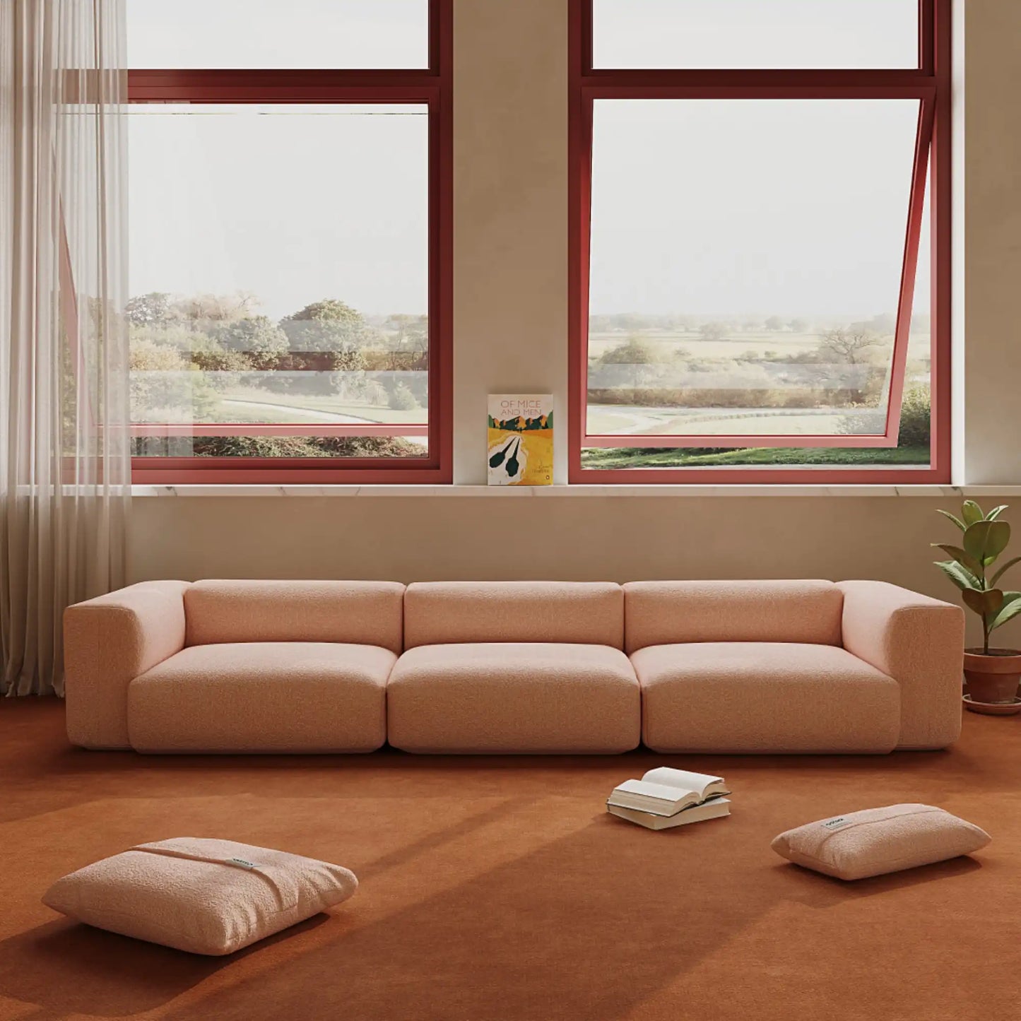 MOMO SET 5 - TEDDY FLEECE BLUSH