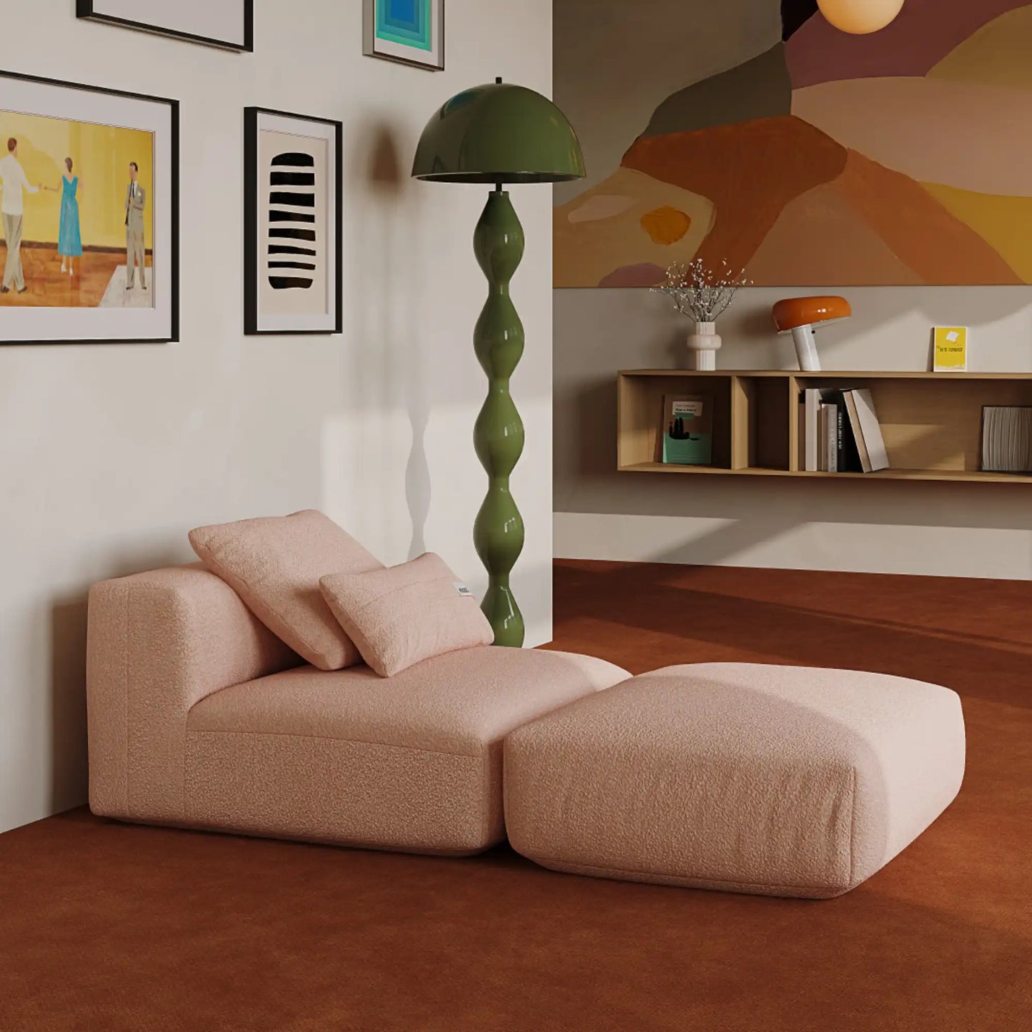 MOMO SET 7 - TEDDY FLEECE BLUSH