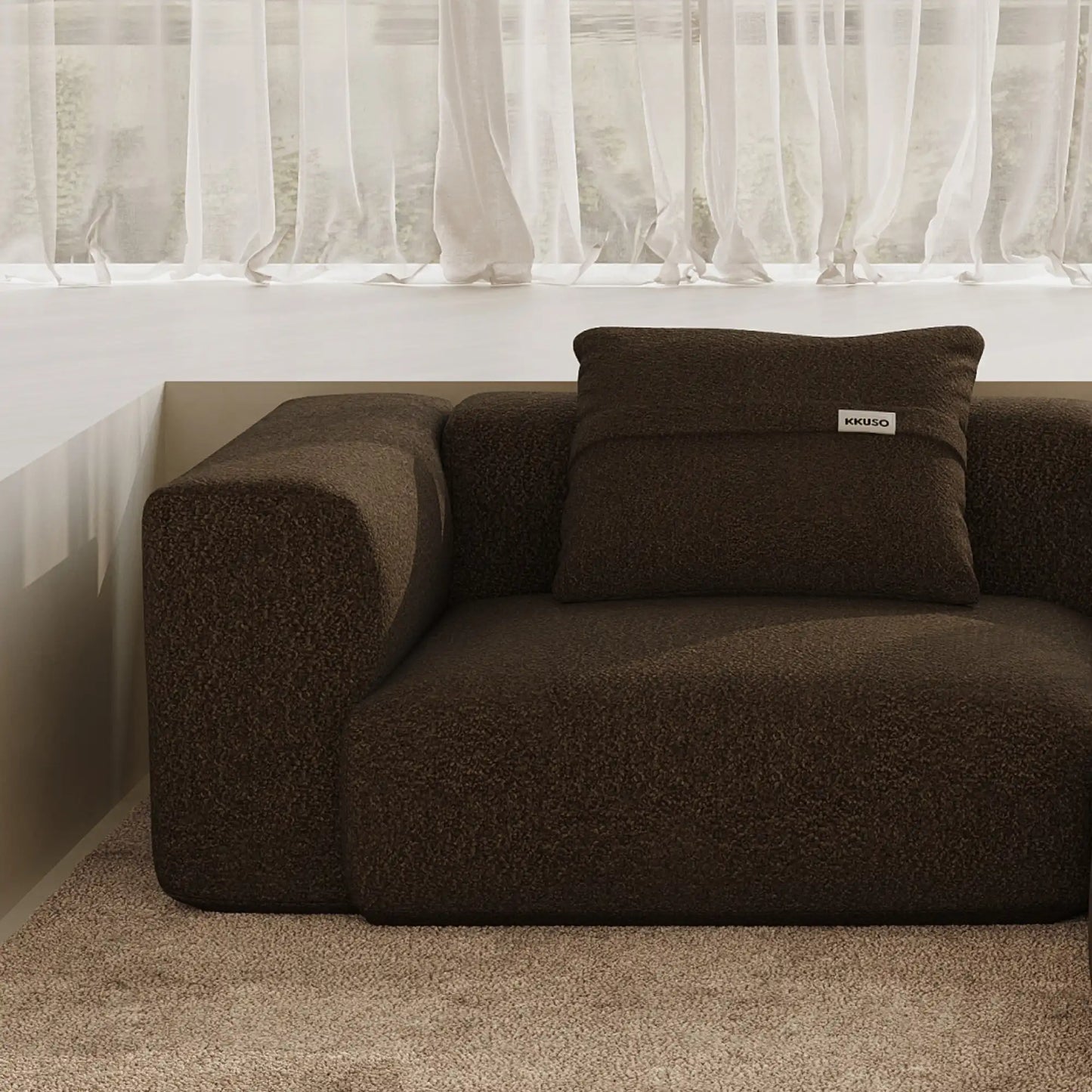 MOMO SET 1 - TEDDY FLEECE CHOCOLATE