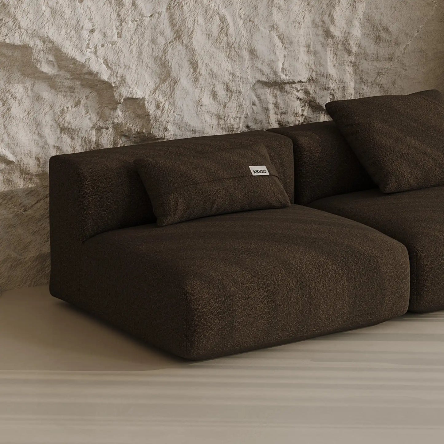 MOMO SET 3 - TEDDY FLEECE CHOCOLATE