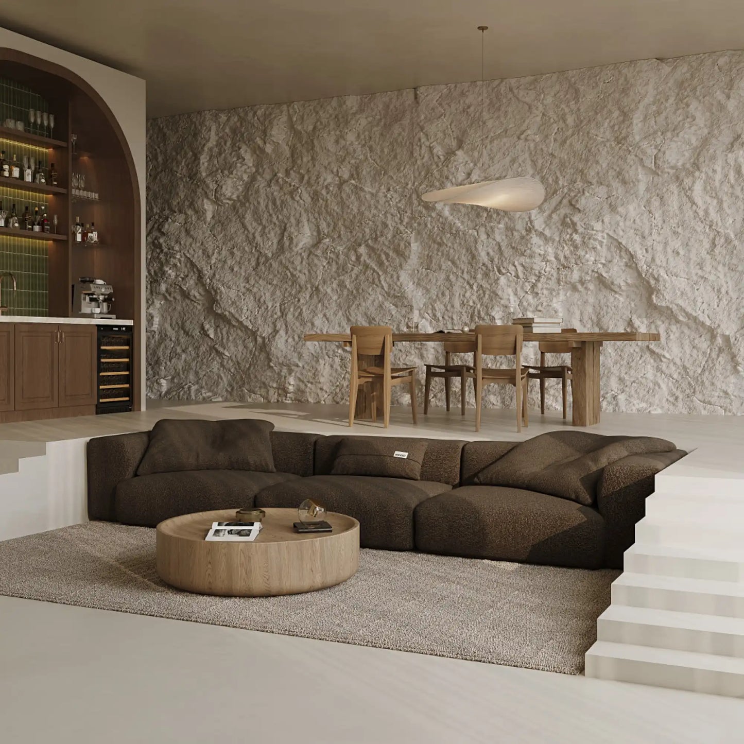 MOMO SET 5 - TEDDY FLEECE CHOCOLATE