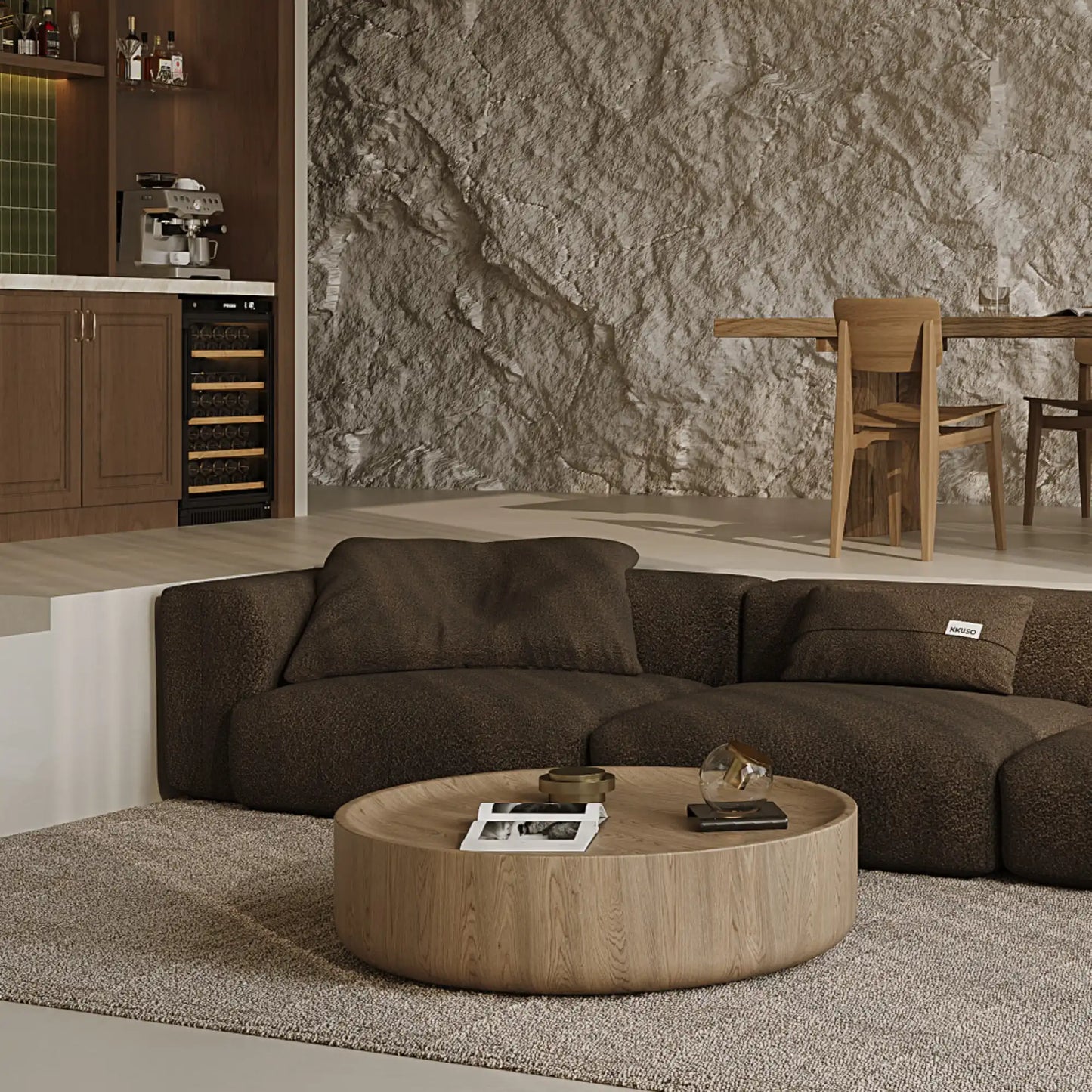 MOMO SET 5 - TEDDY FLEECE CHOCOLATE