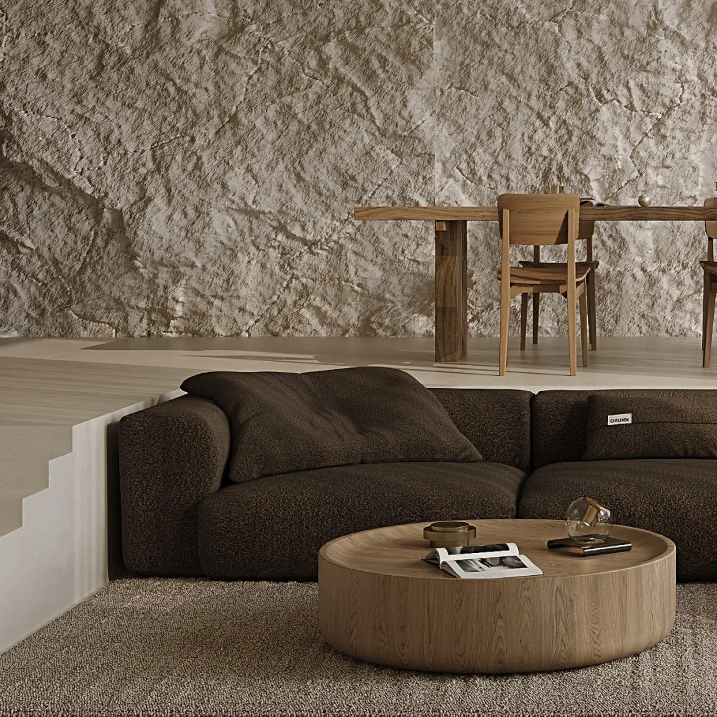 MOMO SET 5 - TEDDY FLEECE CHOCOLATE