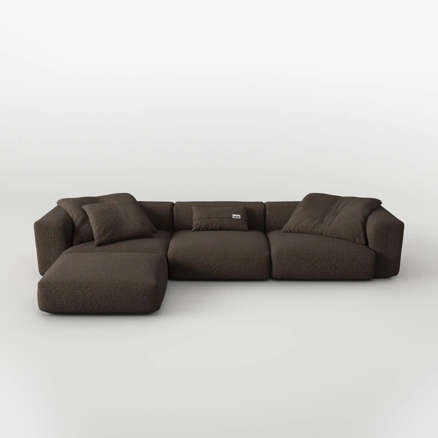 MOMO SET 6 - TEDDY FLEECE CHOCOLATE