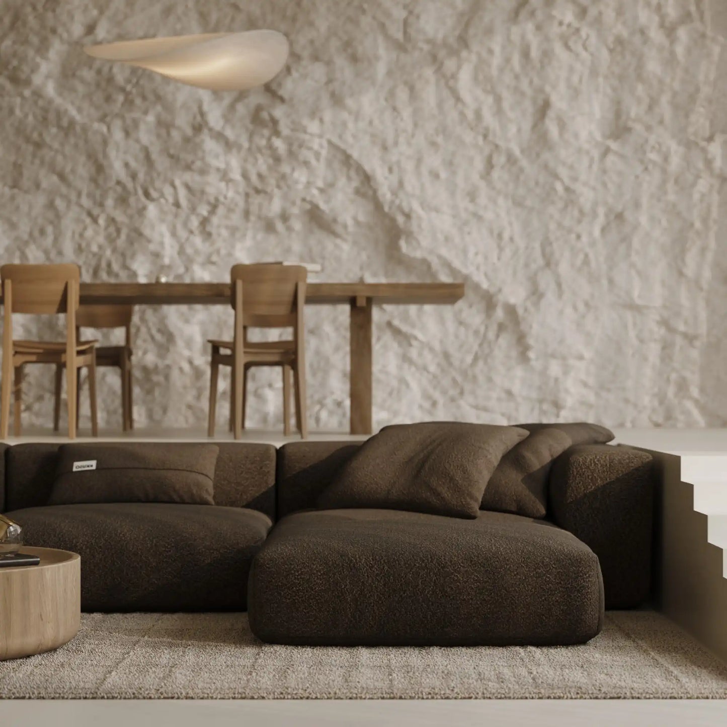 MOMO SET 6 - TEDDY FLEECE CHOCOLATE