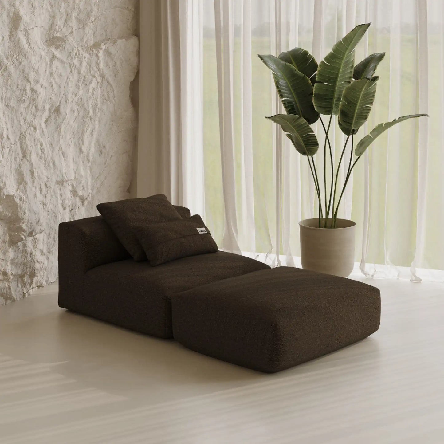 MOMO SET 7 - TEDDY FLEECE CHOCOLATE